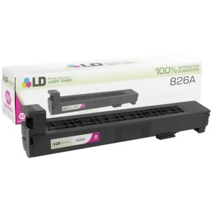 Ld Remanufactured Replacement for Hp Cf313a / 826A Magenta Laser Toner Cartridge for Hp Color LaserJet Enterprise M855dn M855x M855xh - All
