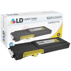 Ld Compatible Xerox 106R02746 High Yield Yellow Laser Toner Cartridge for Xerox WorkCentre 6655 Printer - All