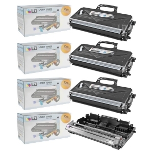 Ld Compatible Brother Tn360 Toner and Dr360 Drum Combo Pack 3 Black Tn360 Laser Toner Cartridges and 1 Dr360 Drum Unit - All