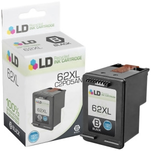 Ld Remanufactured Replacement for Hp C2p05an / 62Xl High Yield Black Ink Cartridge for Hp Envy 5640 5642 5643 5644 5646 5660 7640 7645 OfficeJet 5740 