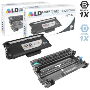 Ld Compatible Brother Tn780/dr720 Combo Pack 1 Tn780 Black Toner Cartridge 1 Dr720 Drum Unit - All