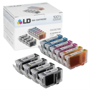 Ld Canon i560 and Pixma iP3000 Compatible Set of 10 Ink Cartridges 4 Black 2 each C/m/y - All