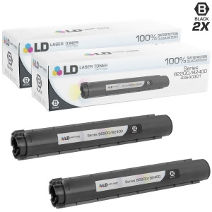 Ld Compatible Okidata 43640301 Set of 2 Black Laser Toner Cartridges for Oki B2200 B2200n B2400 B2400n Printers - All