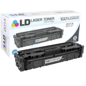 Ld Compatible Replacement for Hp Cf400x / 201X High Yield Black Laser Toner Cartridge for Hp Color LaserJet M252dw Mfp M277dw and Pro M277n - All