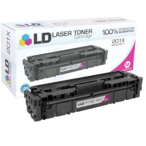 Ld Compatible Replacement for Hp Cf403x / 201X High Yield Magenta Laser Toner Cartridge for Hp Color LaserJet M252dw Mfp M277dw and Pro M277n - All