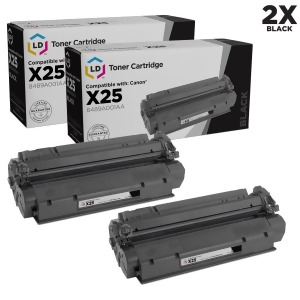Ld Remanufactured Canon X25 / 8489A001aa Set of 2 Black Toner Cartridges for Canon ImageClass Mf Series - All