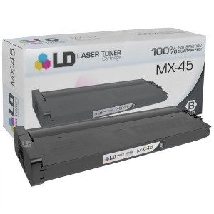 Ld Compatible Replacement for Sharp Mx-45ntba Mx-45 Black Laser Toner Cartridge for Sharp Mx 3500N 3501N 4500N and 4501N Printers - All