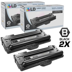 Ld Compatible Replacements for Samsung Scx-4100d3 Set of 2 Black Laser Toner Cartridges for Samsung Scx-4100 Printer - All