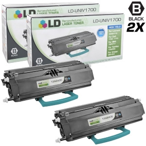 Ld Remanufactured Replacements for Lexmark 12A8400 Set of 2 High Yield Black Laser Toner Cartridges for E230 E232 E232t E234 E234n E234tn E240 E240n E