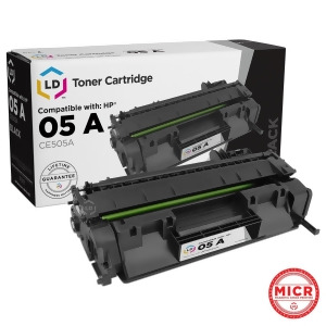 Ld Micr Toner Remanufactured Replacement Laser Toner Cartridge for Hewlett Packard Ce505a Hp 05A Black - All