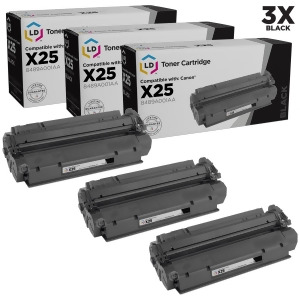 Ld Remanufactured Canon X25 / 8489A001aa Set of 3 Black Toner Cartridges for Canon ImageClass Mf Series - All