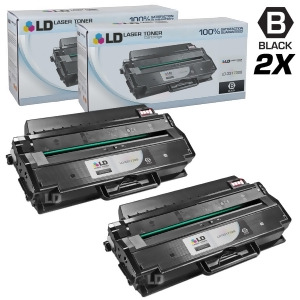 Ld Compatible Dell 331-7238 / Dryxv 2Pk Black Toner Cartridges for Laser B1265dfw and Multi-Function B1260dn B1260dnf B1265dnf - All