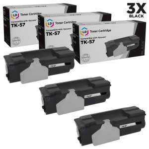 Ld 3 Tk-57 Compatible Black Toner Cartridges - All