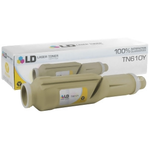 Ld Compatible Replacement for Konica Minolta Tn610y Yellow Laser Toner Cartridge for Konica Minolta Bizhub Pro C5500 C6500 and C6500p Printers - All