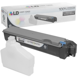 Ld Compatible Replacement for Kyocera-Mita Tk-512k Black Laser Toner Cartridge for Kyocera-Mita Fs-c5020n Fs-c5025n and Fs-c5030n Printers - All