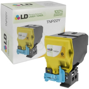 Ld Remanufactured Replacement for Konica-Minolta A0x5232 Tnp22y Yellow Laser Toner Cartridge for Konica-Minolta Bizhub C35 and C35p Printers - All