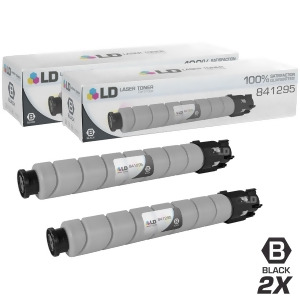 Ld Compatible Replacements for Ricoh 841295 841724 2Pk Black Laser Toner Cartridges for Ricoh Aficio Lanier and Savin Printers - All