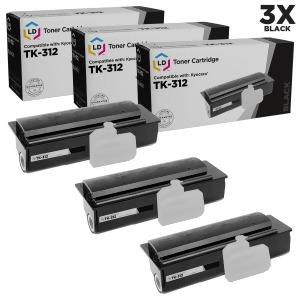 Ld 3 Tk-312 Compatible Black Toner Cartridges - All