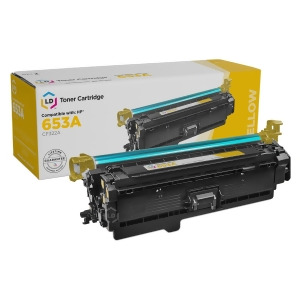 Ld Compatible Replacement for Hewlett Packard Cf322a/hp 653A Yellow Toner Cartridge for Color LaserJet Enterprise Mfp M680dn M680f M680z - All