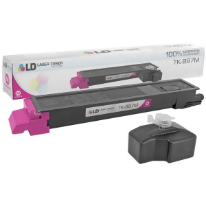 Ld Compatible Replacement for Kyocera-Mita Tk-897m Magenta Laser Toner Cartridge for Kyocera-Mita TASKalfa 205c 255 255c Fs-c8520mfp and Fs-c8525mfp P