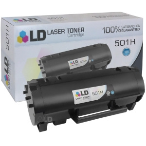 Ld Compatible Replacement for Lexmark 50F1h00 501H Hy Black Toner for Lexmark MS310d MS310dn MS312dn MS315dn MS410d MS410dn MS415dn MS510dn MS610de MS