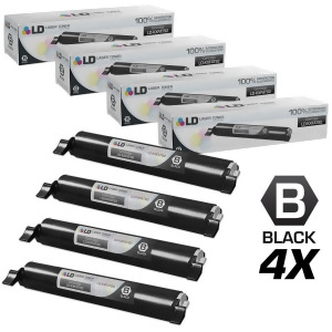 Ld Compatible Replacements for Panasonic Kx-fat92 Set of 4 Laser Toner Cartridges for Panasonic Kx-mb271 and Kx-mb781 Printers - All