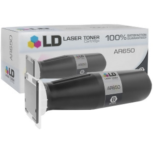 Ld Compatible Replacement for Sharp Ar-650nt Black Laser Toner Cartridge for Sharp Ar 650 and 800 Printers - All
