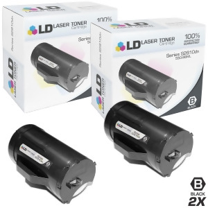 Ld Compatible Dell 593-Bbml Set of 2 Black Laser Toner Cartridges for Dell S2810dn H815dw S2815dn - All