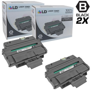 Ld Compatible Replacements for Xerox 106R01374 Set of 2 High Yield Black Laser Toner Cartridges for Xerox Phaser 3250 3250D and 3250Dn Printers - All