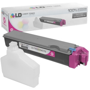 Ld Compatible Replacement for Kyocera-Mita Tk-522m Magenta Laser Toner Cartridge for Kyocera-Mita Fs-c5015n Printer - All