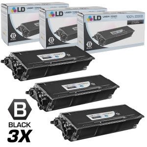 Ld Compatible Replacements for Konica Minolta Tnp24 A32w011 Set of 3 High Yield Black Laser Toner Cartridges for Konica Minolta Bizhub 20 20P and 20Px