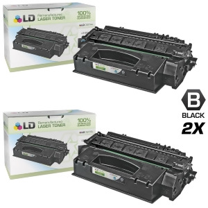 Ld Compatible Replacements for Hp 49X / Q5949x Set of 2 Hy Black Toner Cartridges for Hp LaserJet 1320 1320n 3390 All-in-One 1320t 1320tn 1320nw 3392 