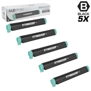 Ld Compatible Replacements for Okidata 43502301 Type 9 Set of 5 Black Laser Toner Cartridges for Okidata B4400 B4400n B4500 B4500n B4550 B4550n B4600 