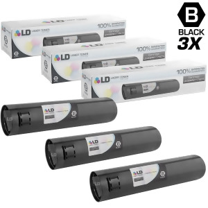 Ld Compatible Xerox 006R01175 / 6R1175 Set of 3 Black Laser Toner Cartridges for Xerox CopyCentre WorkCentre Pro C2128 C2636 C3545 WorkCentre 7328 733