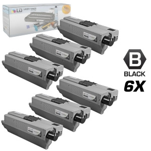 Ld Compatible Okidata Type C17 / 44469801 Set of 6 Black Laser Toner Cartridges - All