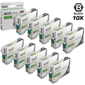 Ld Remanufactured Epson T125120 Set of 10 Black Ink Cartridges - All