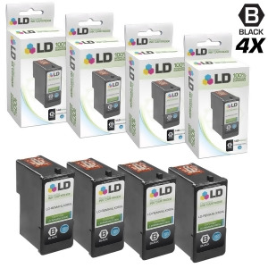 Ld Remanufactured Replacements for Lexmark 36Xl / 36 Set of 4 Inkjet Cartridges Includes 4 18C2170 High Yield Black for Lexmark X3650 X4650 X5650 X565