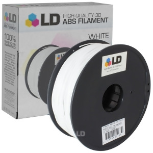 Ld White 1.75mm Abs 3D Printer Filament - All