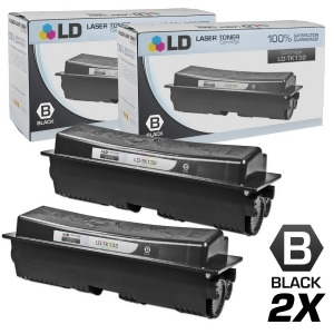Ld Compatible Replacements for Kyocera-Mita Tk-132 Set of 2 Black Laser Toner Cartridges for Kyocera-Mita FS-1028mfp FS-1128mfp Fs-1300d and Fs-1350dn
