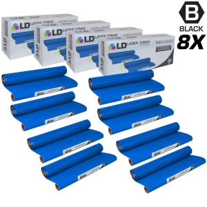Ld Compatible Replacements for Brother Pc402 Set of 8 Thermal Fax Ribbon Refill Rolls for Brother Fax 560 Fax 575 Fax 580Mc Intellifax 560 565 580Mc a