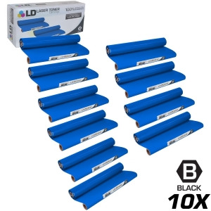 Ld Compatible Replacements for Brother Pc402 Set of 10 Thermal Fax Ribbon Refill Rolls for Brother Fax 560 Fax 575 Fax 580Mc Intellifax 560 565 580Mc 