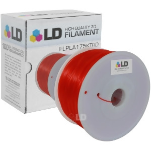 Ld Translucent Red 1.75mm 1kg Pla 3D Printer Filament - All