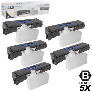 Ld Compatible Replacements for Kyocera Mita Tk-542 5Pk Black Laser Toner Cartridges for Kyocera-Mita Fs-c5100dn Printer - All