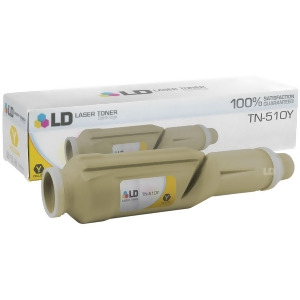 Ld Compatible Replacement for Konica-Minolta Tn-510y Yellow Laser Toner Cartridge for Konica-Minolta Bizhub Pro C500 Printer - All