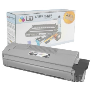 Ld Compatible Okidata 44315304 Black Laser Toner Cartridge for Oki C610cdn C610dn C610dtn C610n - All