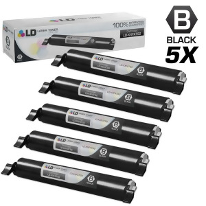 Ld Compatible Replacements for Panasonic Kx-fat92 Set of 5 Laser Toner Cartridges for Panasonic Kx-mb271 and Kx-mb781 Printers - All