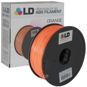 Ld Orange 1.75mm Abs 3D Printer Filament - All