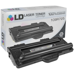 Ld Remanufactured Replacement for Xerox 109R00725 / 109R725 Black Laser Toner Cartridge for Xerox Phaser 3130 Printer - All