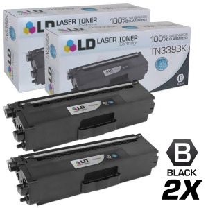 Ld Compatible Replacements for Brother Tn339bk 2Pk Super Hy Black Toner Cartridges for Brother Hl L8250cdn L8350cdw L8350cdwt L9200cdw L9200cdwt Mfc L
