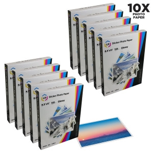 Ld Glossy Inkjet Photo Sticker Paper 8.5X11 / 1 000 Sheets Total - All